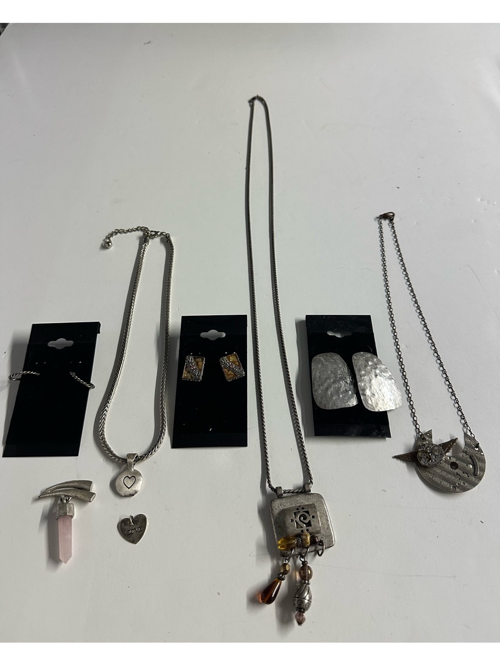 Vintage Silver Necklaces & Earrings